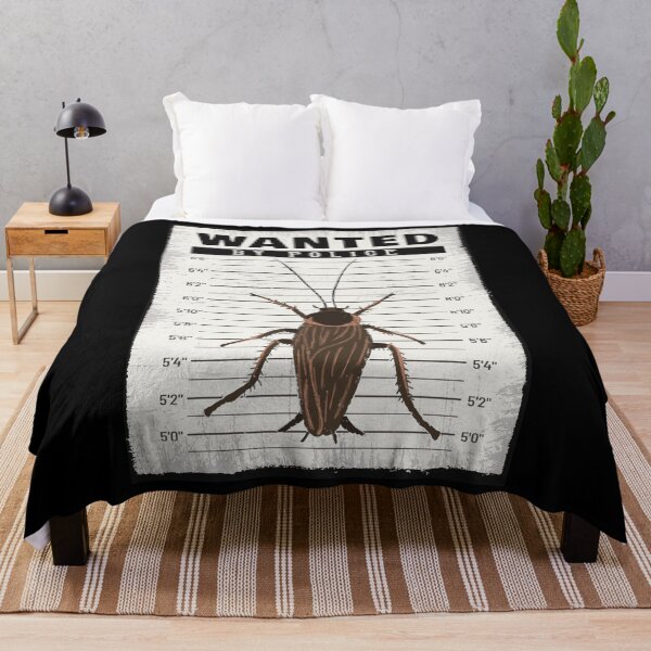Item preview, Wanted roach mugshot funny pest designed and sold by MollieCooper98.