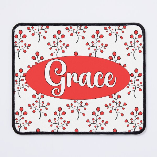 Item preview, Grace and Mercy red designed and sold by i-cottagedesign.