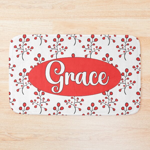 Item preview, Grace and Mercy red designed and sold by i-cottagedesign.