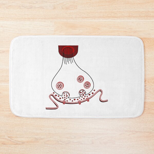 Item preview, Geeky Valentine's Day - Neuroscience Valentine's Day, Psychology Valentine's Day, I Love You Heart Neurotransmitter Synapse, Nerdy Valentine's Day designed and sold by jadedscientist.