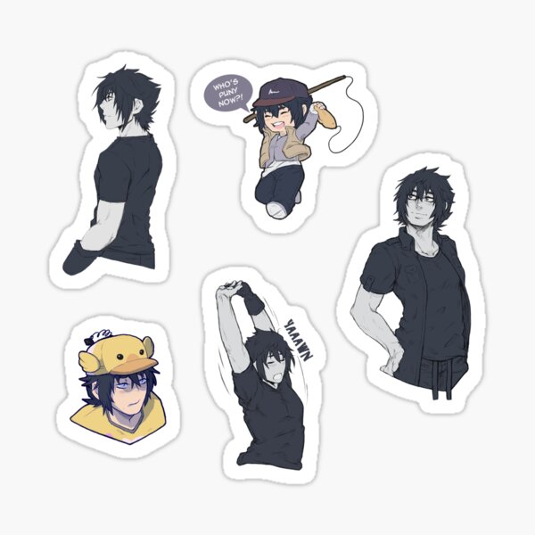 Vista previa del artículo con la obra «FFXV - Conjunto de Noctis», diseñado y vendido por Repose.