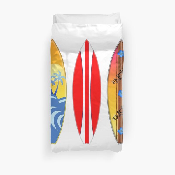 Surfboards Duvet Covers Redbubble
