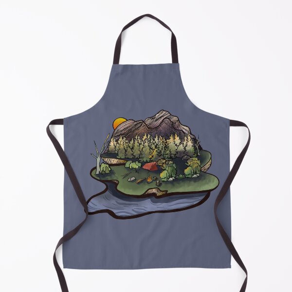 Item preview, Dusty Red Tent in the Wilderness  designed and sold by CampK80.