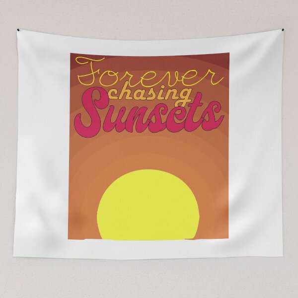 Item preview, Forever Chasing SUNSETS designed and sold by Amazigh-i7orran.