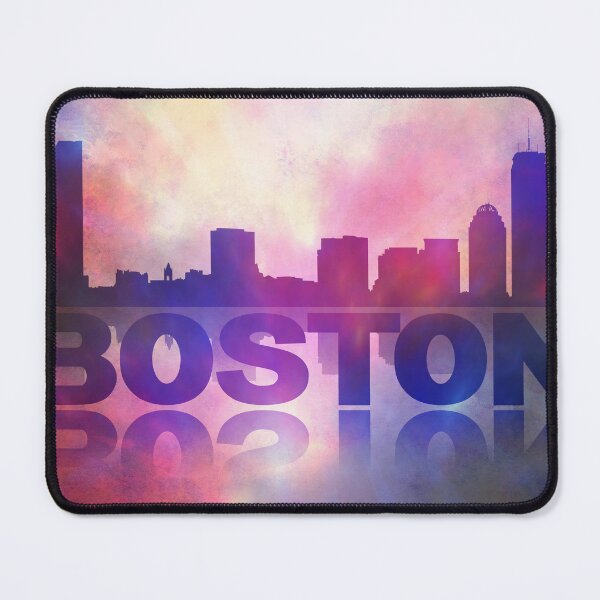 Item preview, Boston City skyline designed and sold by Art by Lilia.