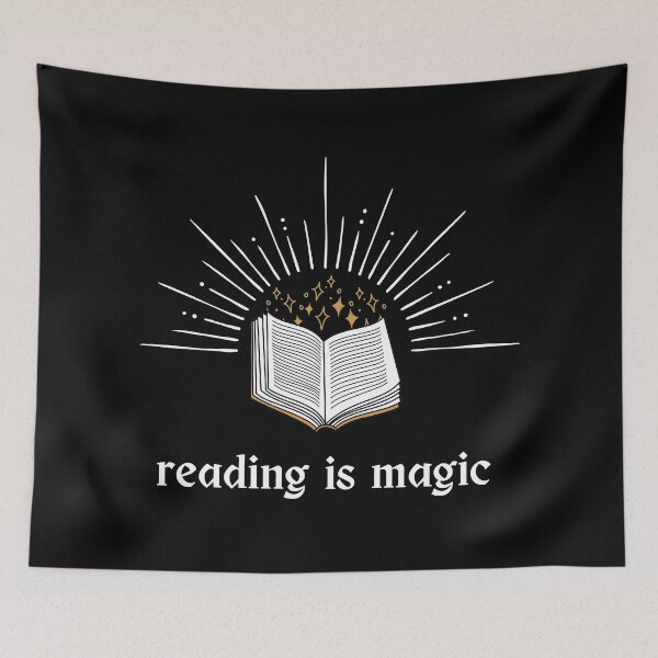 Item preview, Reading is Magic designed and sold by Tomb & Tome.