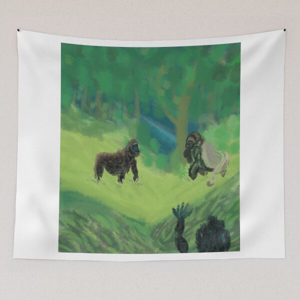 Item preview, Western Lowland gorillas designed and sold by NatureDesigned.