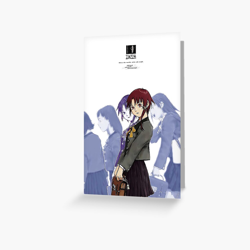 Serial Experiments Lain PS1 | Greeting Card