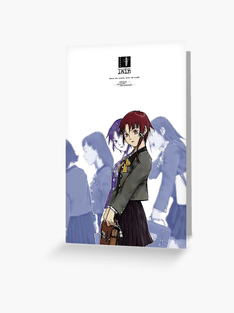 Serial Experiments Lain PS1 | Greeting Card