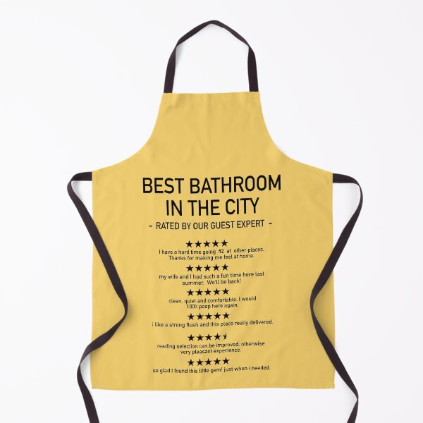 Item preview, FUNNY BATHROOM REVIEWS designed and sold by wasweye.