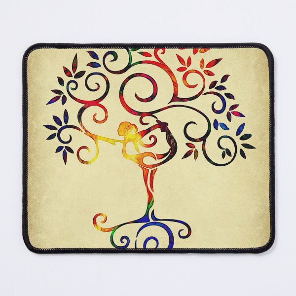 Item preview, Yoga tree 2 designed and sold by Art by Lilia.