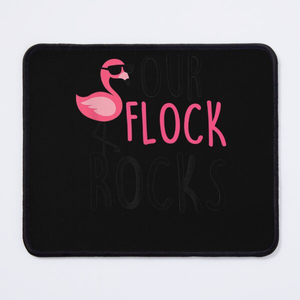 Item preview, Our Flock Rocks Flamingo Mother39;s Day Teacher Gift T-Shirt designed and sold by BurlageSerilda.