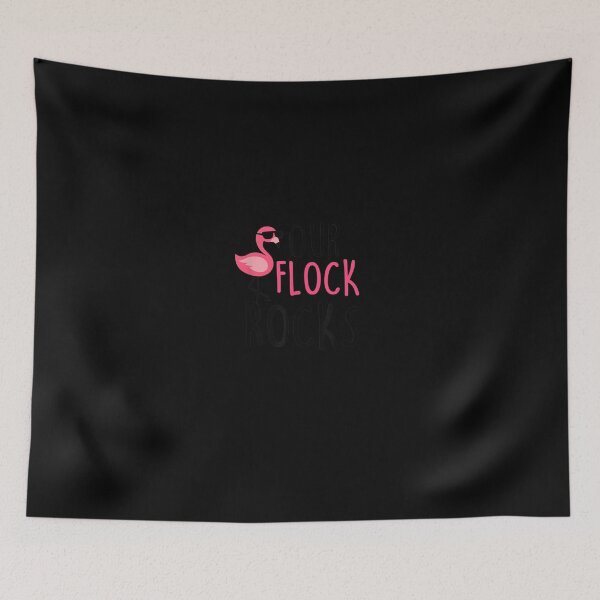 Item preview, Our Flock Rocks Flamingo Mother39;s Day Teacher Gift T-Shirt designed and sold by BurlageSerilda.