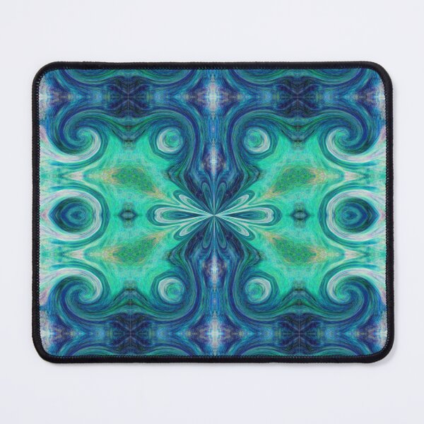 Item preview, Turquoise oriental design designed and sold by Art by Lilia.