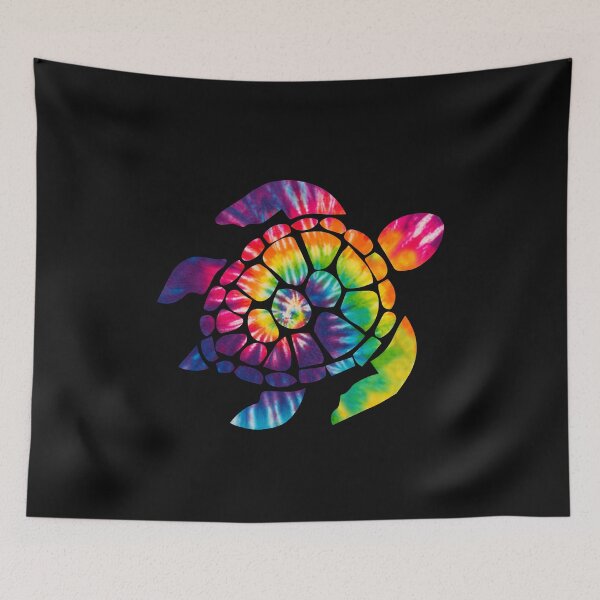 Item preview, Sea Turtle Tie Dye Art Animals Men's Crew Neck Graphic T-Shirt  designed and sold by Ortega-Blue.