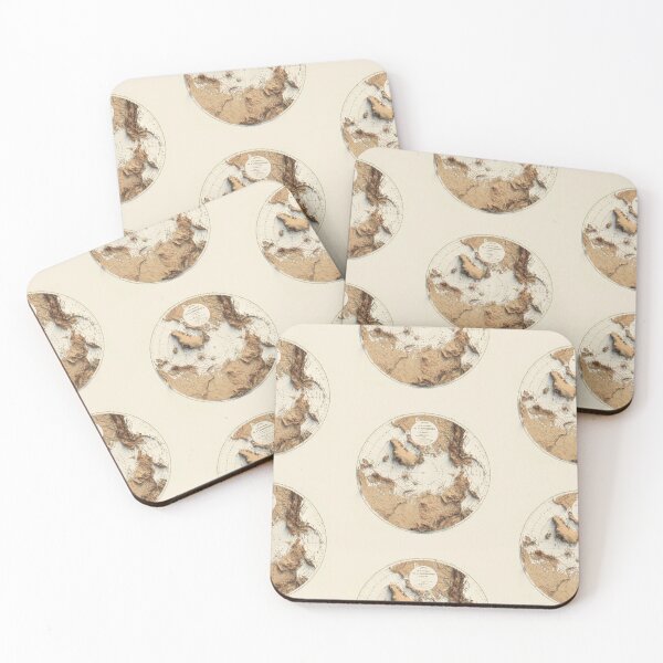 Item preview, 1880 Arctic Relief Map 3D digitally-rendered designed and sold by ThinkAboutMaps.