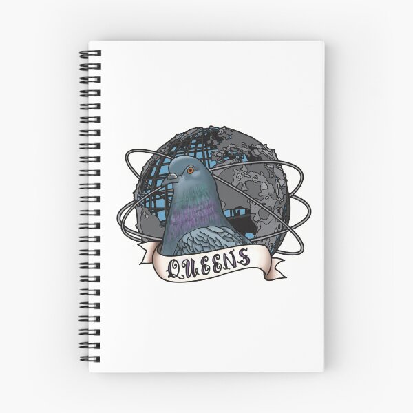 Item preview, Queens NYC Pigeon and Unisphere  designed and sold by fiestawolf.