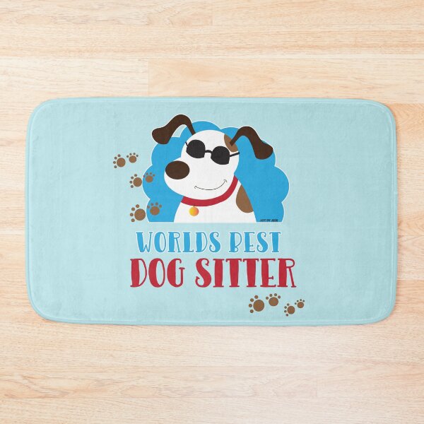 Item preview, World's Best Dog Sitter Cool Mutt with Sunglasses designed and sold by Art by Jess.