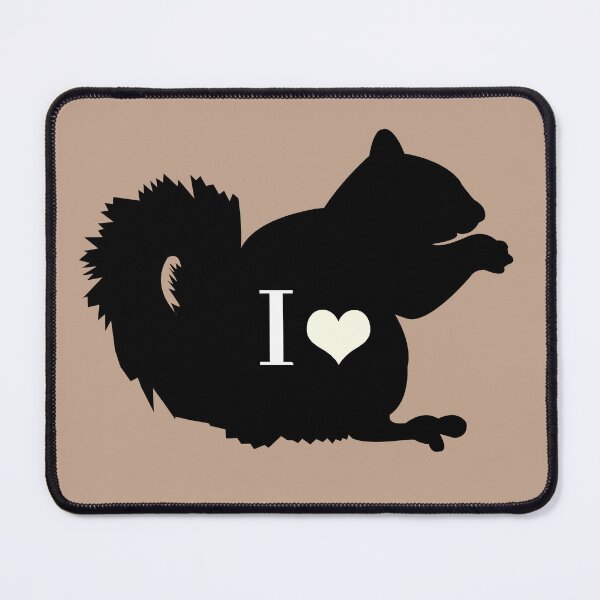 Item preview, Squirrels Pattern in Brown Red Squirrels Black Squirrel Repeating Patterns designed and sold by Art by Jess.
