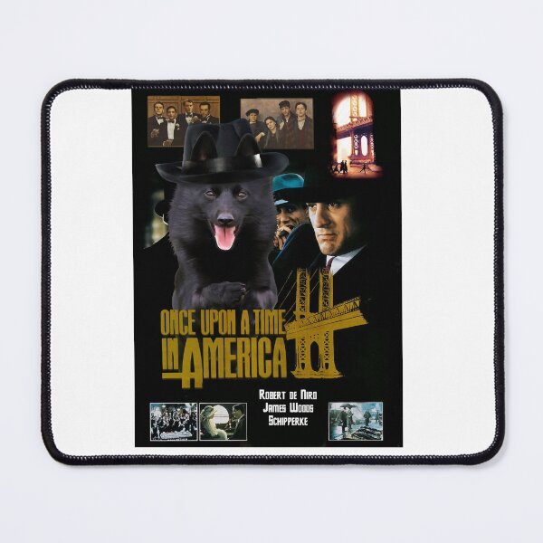 Item preview, Civilized Epic Love Sex Betray Crime Humor Schipperke Art - Once Upon A Time In America Movie Poster Retro Vintage designed and sold by RobailPearsony.