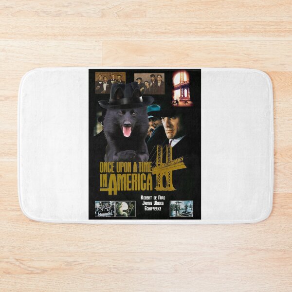 Item preview, Civilized Epic Love Sex Betray Crime Humor Schipperke Art - Once Upon A Time In America Movie Poster Retro Vintage designed and sold by RobailPearsony.