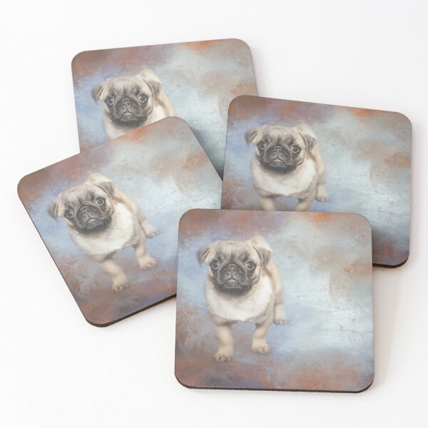 Item preview, Cute Pug Puppy Two designed and sold by Elisabeth Lucas.