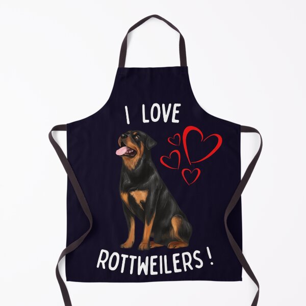 Item preview, I Love Rottweilers - With Red Hearts designed and sold by Delightful Divine Design.