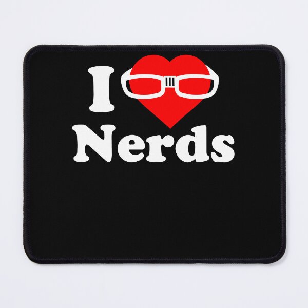 Artikelvorschau, Ich liebe Nerds lustige Brille Herz Männer Frauen entworfen und verkauft von GouwensRick.