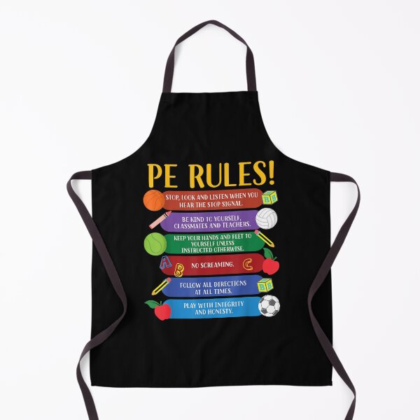 Item preview, P.E Teacher Rules Physical Education Back To School T-Shirt designed and sold by BurlageSerilda.