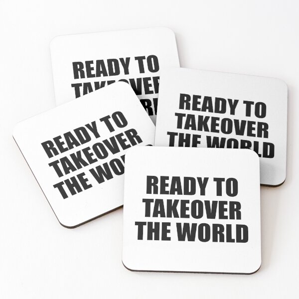 Item preview, Ready to takeover the world designed and sold by Colorfulandfun.