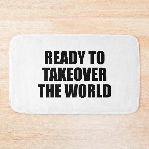 Item preview, Ready to takeover the world designed and sold by Colorfulandfun.