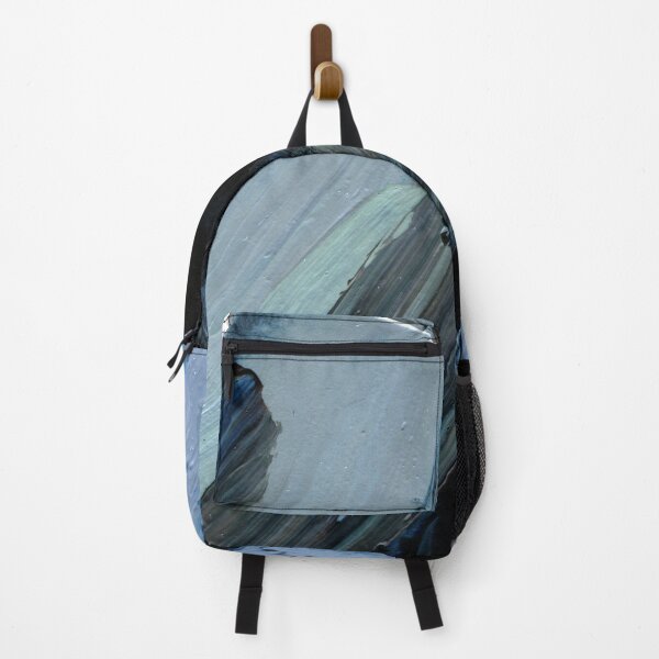Item preview, Blue, Aqua, And Black Abstract Broad Brush Strokes designed and sold by DEC02.