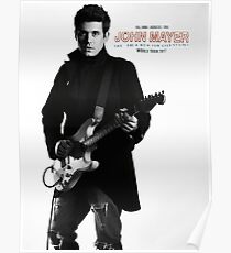 john mayer tour 2017 Poster