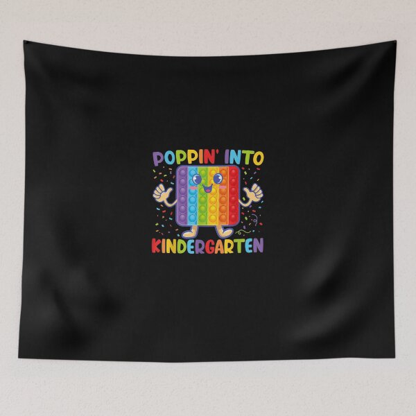 Item preview, Poppin39; Into Kindergarten Funny Sensory Fidget Toy Toddler T-Shirt designed and sold by BurlageSerilda.