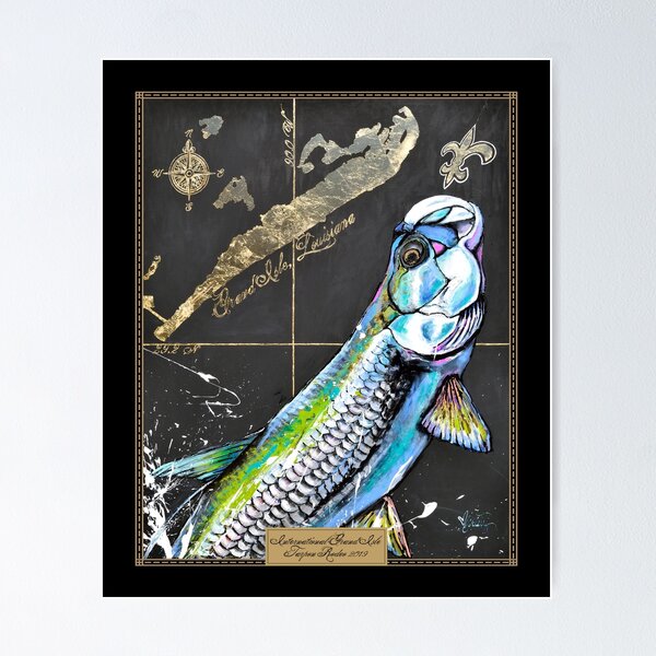 Fishing Pinup Girl - Tarpon-Permit-Bonefish Art Print for Sale by Mary  Tracy