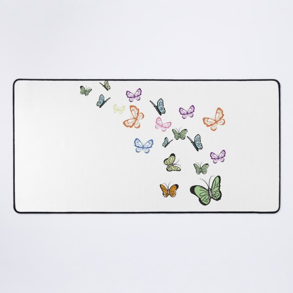Mariposas Voladoras. Mariposa Colorida Aislada En Fondo Transparente.  Ilustración Vectorial De Insectos De Primavera Y Verano. Stock de  ilustración - Ilustración de polilla, multicolor: 251988957