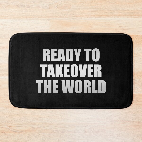 Item preview, Ready to takeover the world designed and sold by Colorfulandfun.