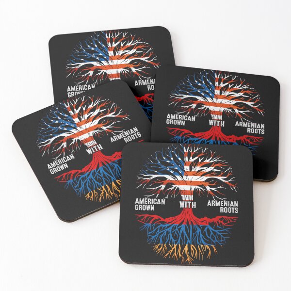 Item preview, American Grown With Armenian Roots Armenia Flag designed and sold by MoHaCo.
