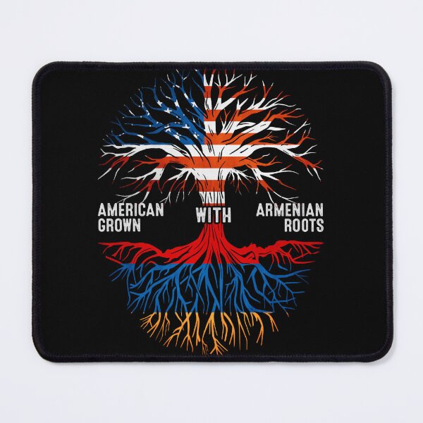 Item preview, American Grown With Armenian Roots Armenia Flag designed and sold by MoHaCo.