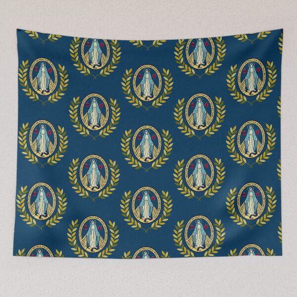 Item preview, Miraculous Medal Of Immaculate Conception  - Catholic   designed and sold by CatandMeDigital.