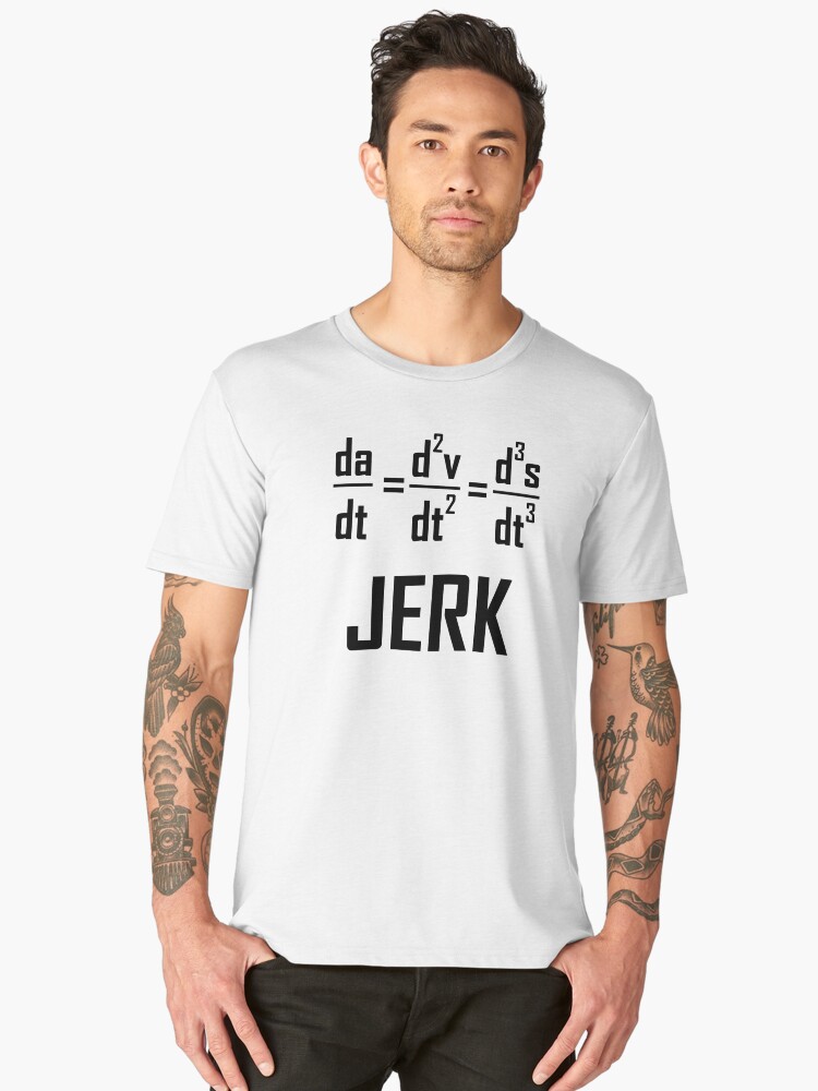 t shirt physics formulas