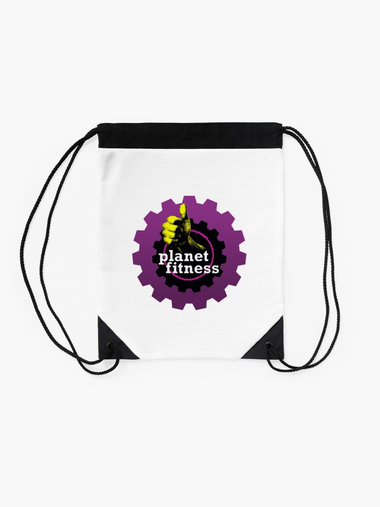 planet fitness Drawstring Bag