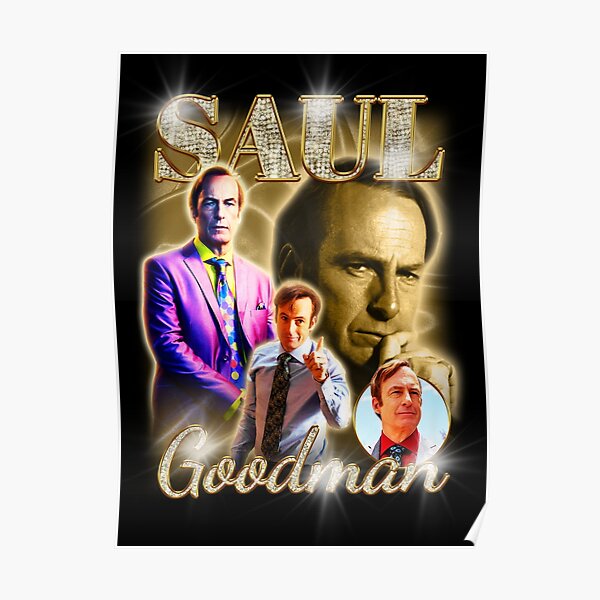 Saul Goodman Vintage T-Shirt Better Call Saul Old School Jimmy McGill Breaking Bad Shirt Poster