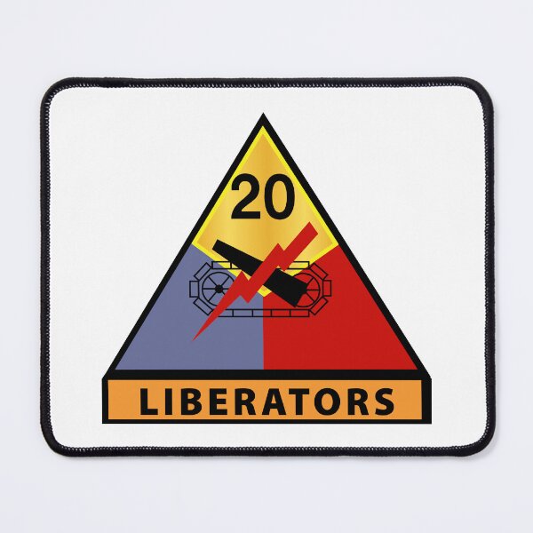 Item preview, Army - 20th Armored Division - Liberators wo Txt designed and sold by Military Insignia Products.