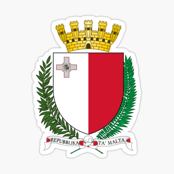 Item preview, Malta Coat of Arms designed and sold by MUZA9.