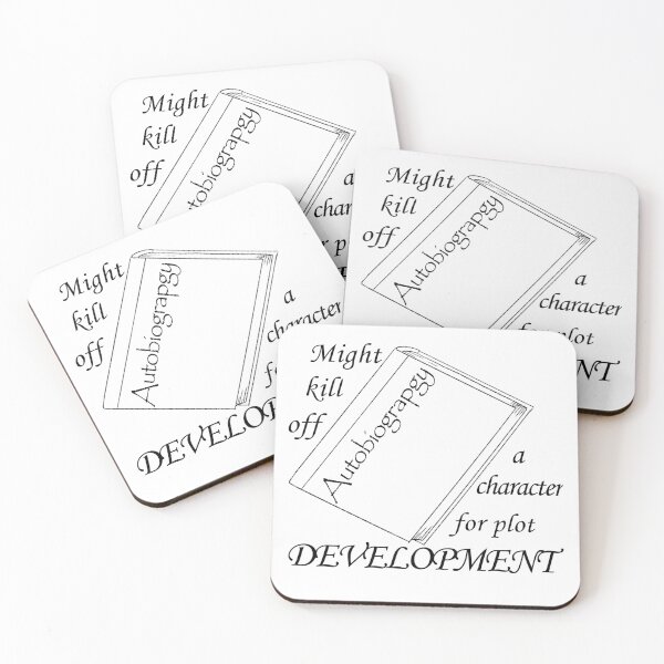 Item preview, Plot Development Autobiography Line Art designed and sold by CrazyCatCraft.
