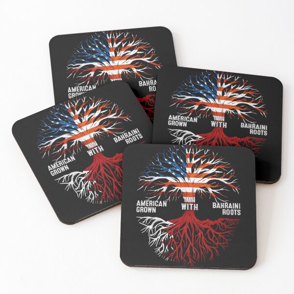 Item preview, American Grown With Bahraini Roots Bahrain Flag designed and sold by MoHaCo.