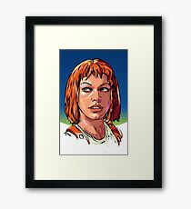 Leeloo Framed Print