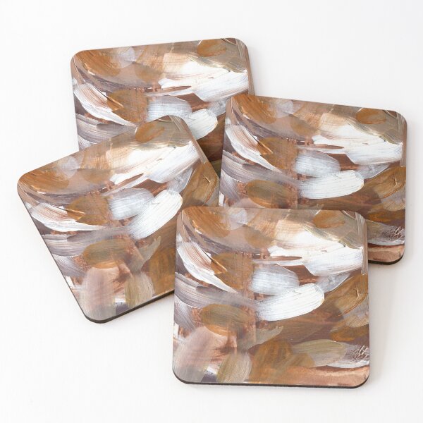 Item preview, Golden Sunset And Wispy Clouds Abstract Sky Painting  designed and sold by DEC02.
