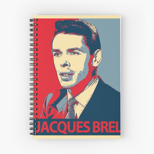 Item preview, jacques brel legend designed and sold by NoorSaltDesign.